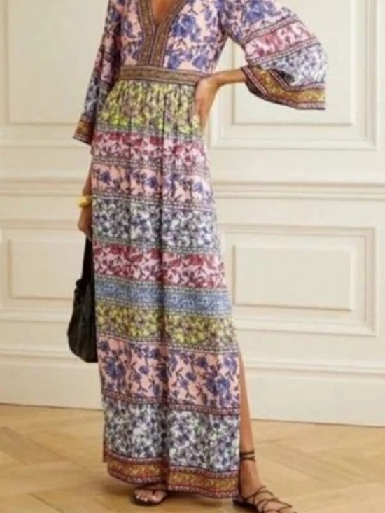 Alice + Olivia Dresses & Skirts - NWT Alice + Olivia Lena Floral Maxi Dress Size 10